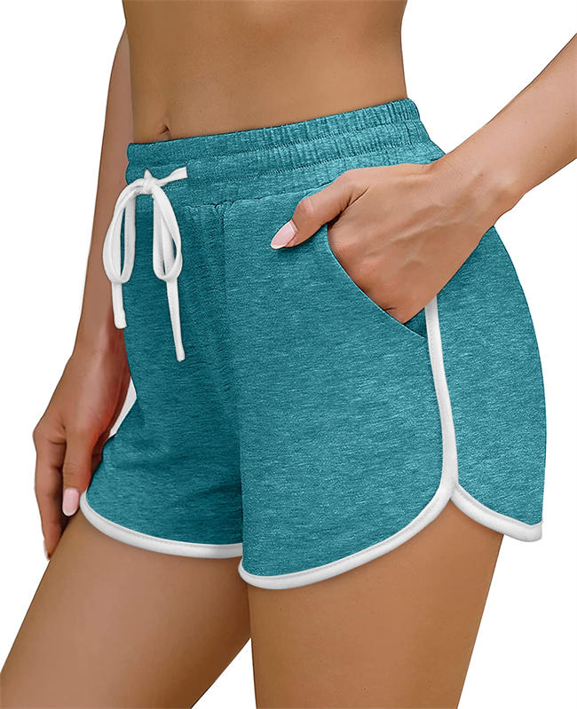 Women Athletic Shorts Running Dolphin Short Yoga Fitness Gym